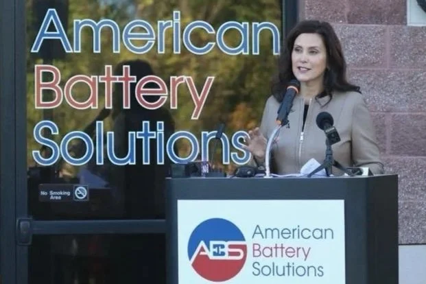 Speaker at the American Battery Solutions event